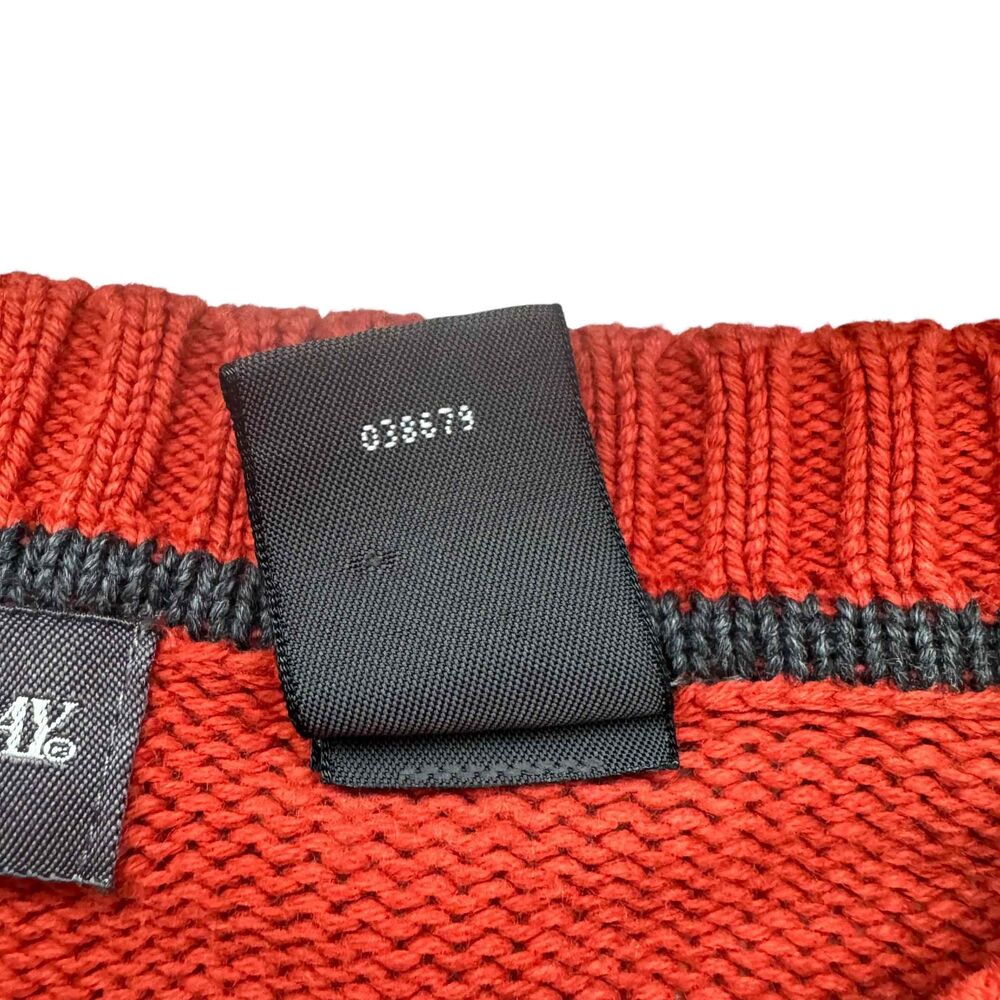 Saint Johns Bay Burnt Rust Orange Oversized Pullover Fall Sweater Earthy Boho XL - Picture 12 of 16